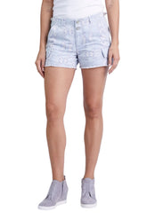 Casual shorts in Blue Snake