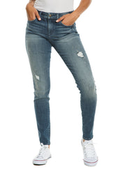 Skinny jeans in Mid wash