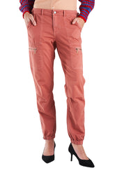 Pants with elastic hem in Rust