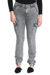 FRENCH TERRY MILITARY SKINNY - ASH - Da-Nang