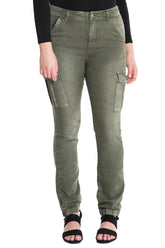 FRENCH TERRY MILITARY SKINNY - CLOVER - Da-Nang
