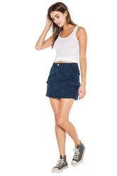 MILITARY SHORT SKIRT - NAVY - Da-Nang
