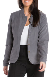 TAPERED JACKET - CHARCOAL GREY - Da-Nang