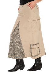 ORIGINAL MILITARY LONG SKIRT - OXFORD TAN - Da-Nang