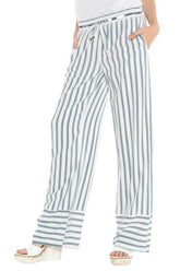PALAZZO PANT - INDIGO STRIPES - Da-Nang