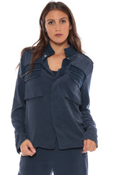COMBAT SHIRT JACKET - INDIGO - Da-Nang