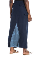 ORIGINAL MILITARY LONG SKIRT - NAVY - Da-Nang