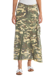 ORIGINAL MILITARY LONG SKIRT- ARMY CAMO - Da-Nang