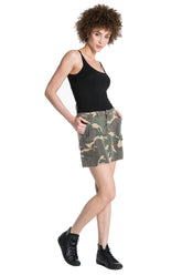 MILITARY SHORT SKIRT - ARMY CAMO - Da-Nang