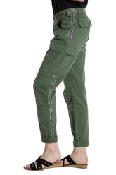 ROLLED UP CARGO - BRONZE GREEN - Da-Nang