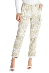 ROLLED UP CARGO- PASTEL FLOWERS - Da-Nang