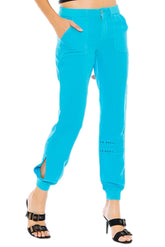 THE UTILITY LOUNGE JOGGER - TURQUOISE - Da-Nang
