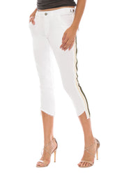 HI-LO TWILL PANT - WHITE - Da-Nang