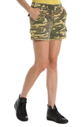 TULUM TWILL SHORTS - ARMY CAMO - Da-Nang