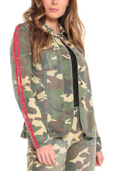 TAPERED MILITARY BLAZER - ARMY CAMO - Da-Nang