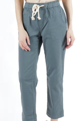 Jogger pants in Stormy Blue