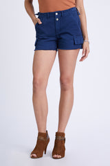 Casual shorts in Indigo