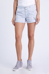 Casual shorts in Blue Snake