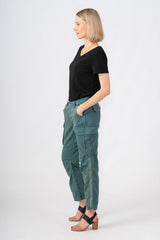 Cargo pants in Gray Blue