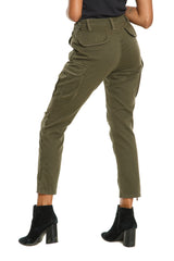 Easy cargo pants in Olive