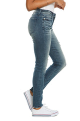 Skinny jeans in Mid wash