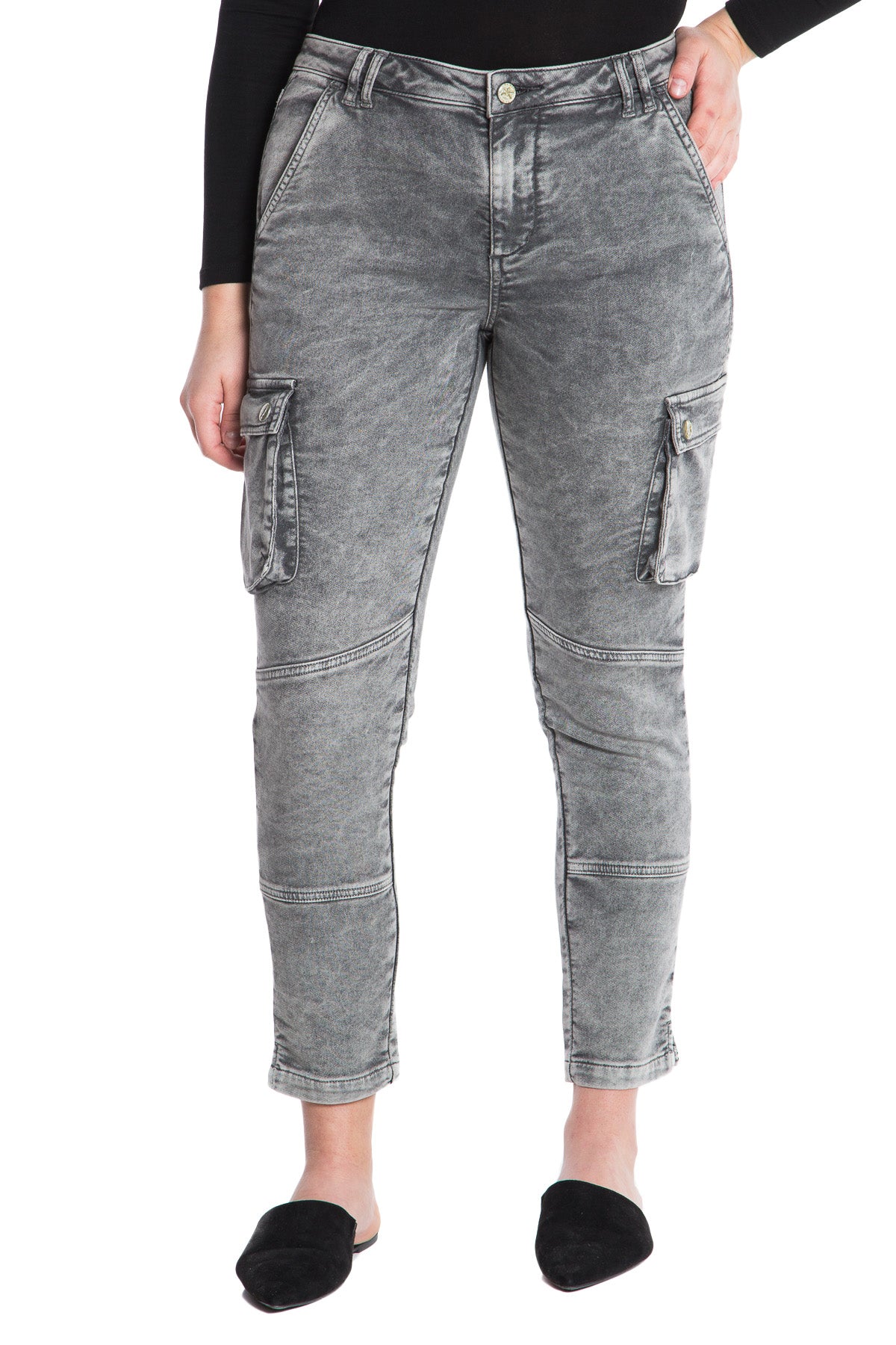 CARGO ANKLE SKINNY - ASH - Da-Nang