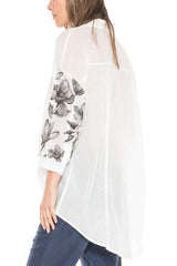BABY DOLL TUNIC - WHITE - Da-Nang