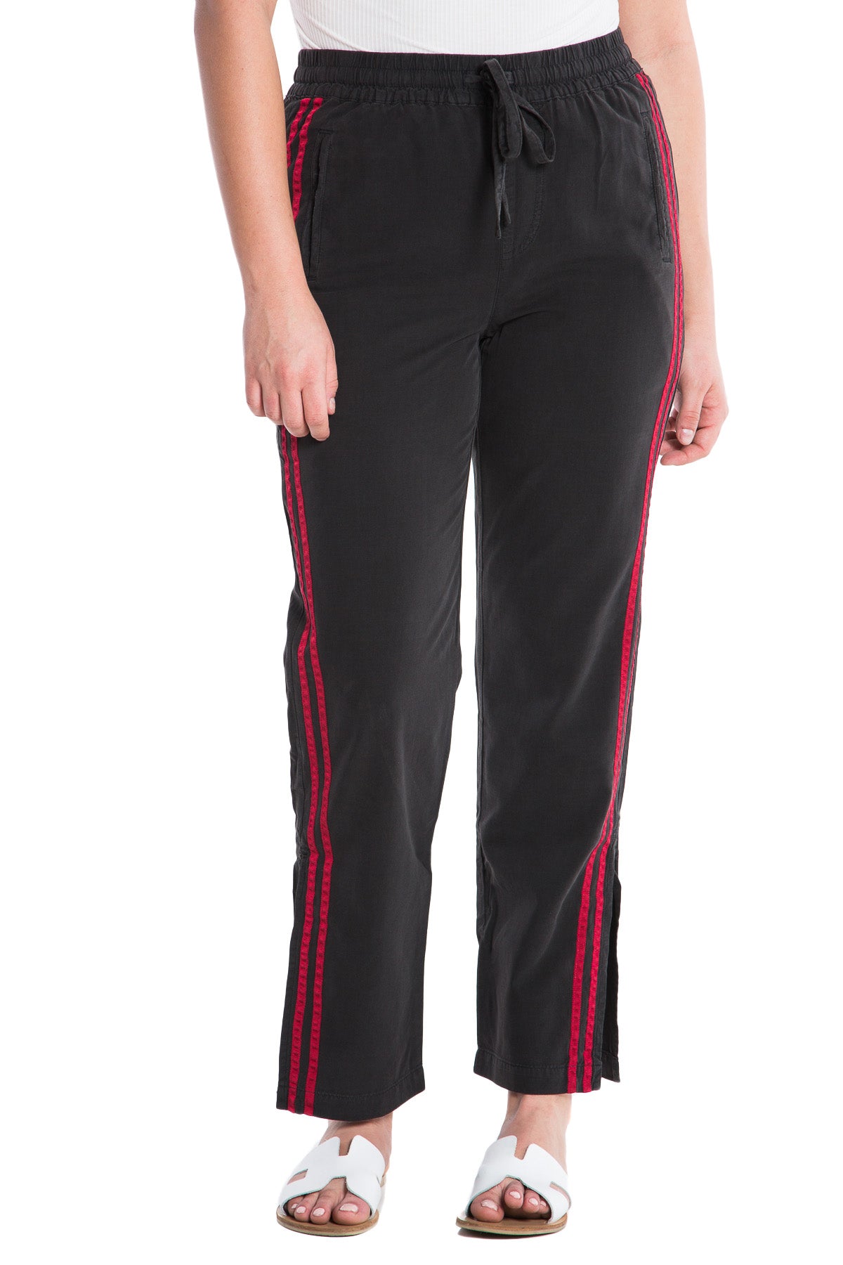 MILITARY TRACK PANT - CAVIAR - Da-Nang