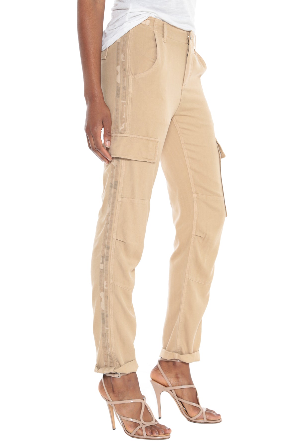 ROLLED UP CARGO PANT - WARM SAND - Da-Nang