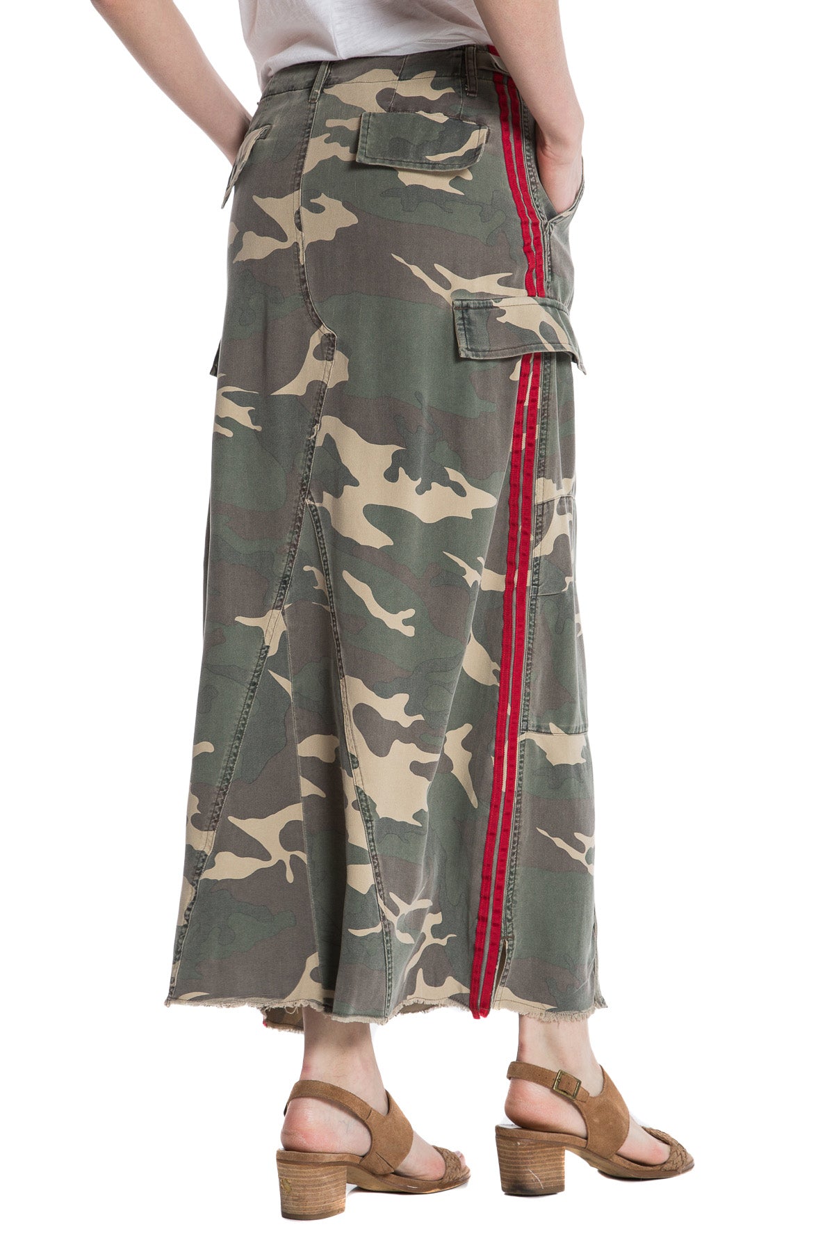 ORIGINAL MILITARY LONG SKIRT - ARMY CAMO - Da-Nang