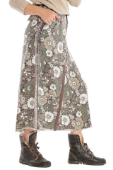 MAXI SKIRT - FIRE FLOWER - Da-Nang