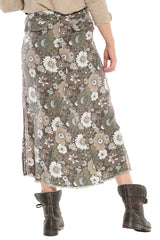 MAXI SKIRT - FIRE FLOWER - Da-Nang