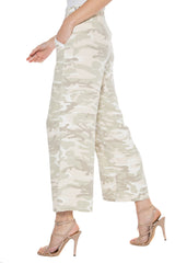 WIDE LEG PANT - CLOUD CAMO - Da-Nang