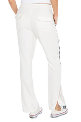 MILITARY STRIPED TRACK PANT - WHITE - Da-Nang