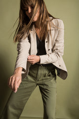 TAPERED JACKET - OXFORD TAN - Da-Nang