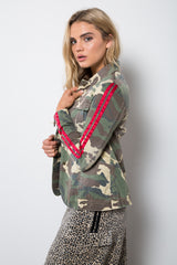 TAPERED MILITARY BLAZER - ARMY CAMO - Da-Nang