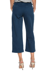 WIDE LEG PANT - AIRFORCE BLUE - Da-Nang