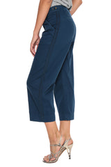 WIDE LEG PANT - AIRFORCE BLUE - Da-Nang