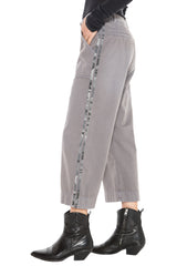 WIDE LEG PANT- CHARCOAL GREY - Da-Nang