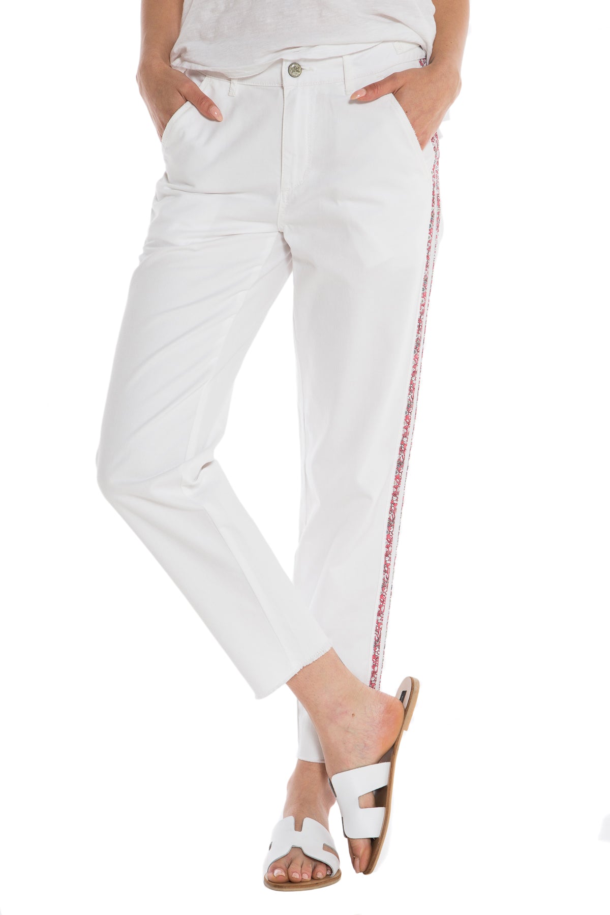 BERGMAN PANTS- WHITE - Da-Nang