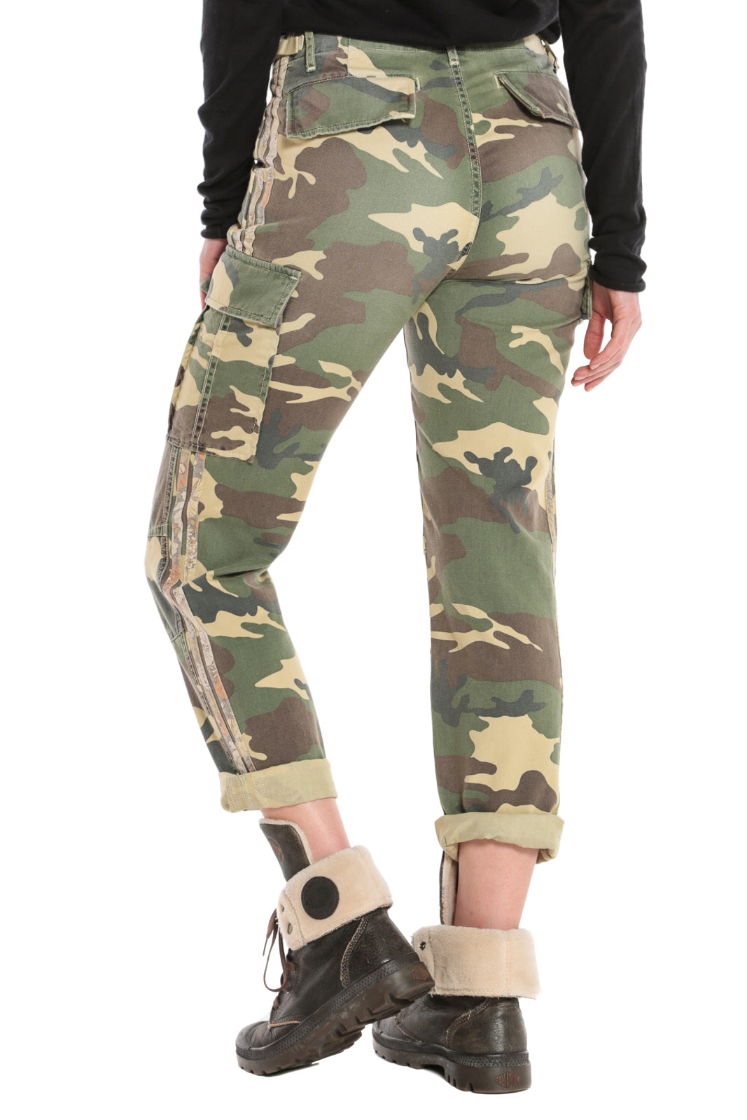 ROLLED UP CARGO - ARMY CAMO - Da-Nang