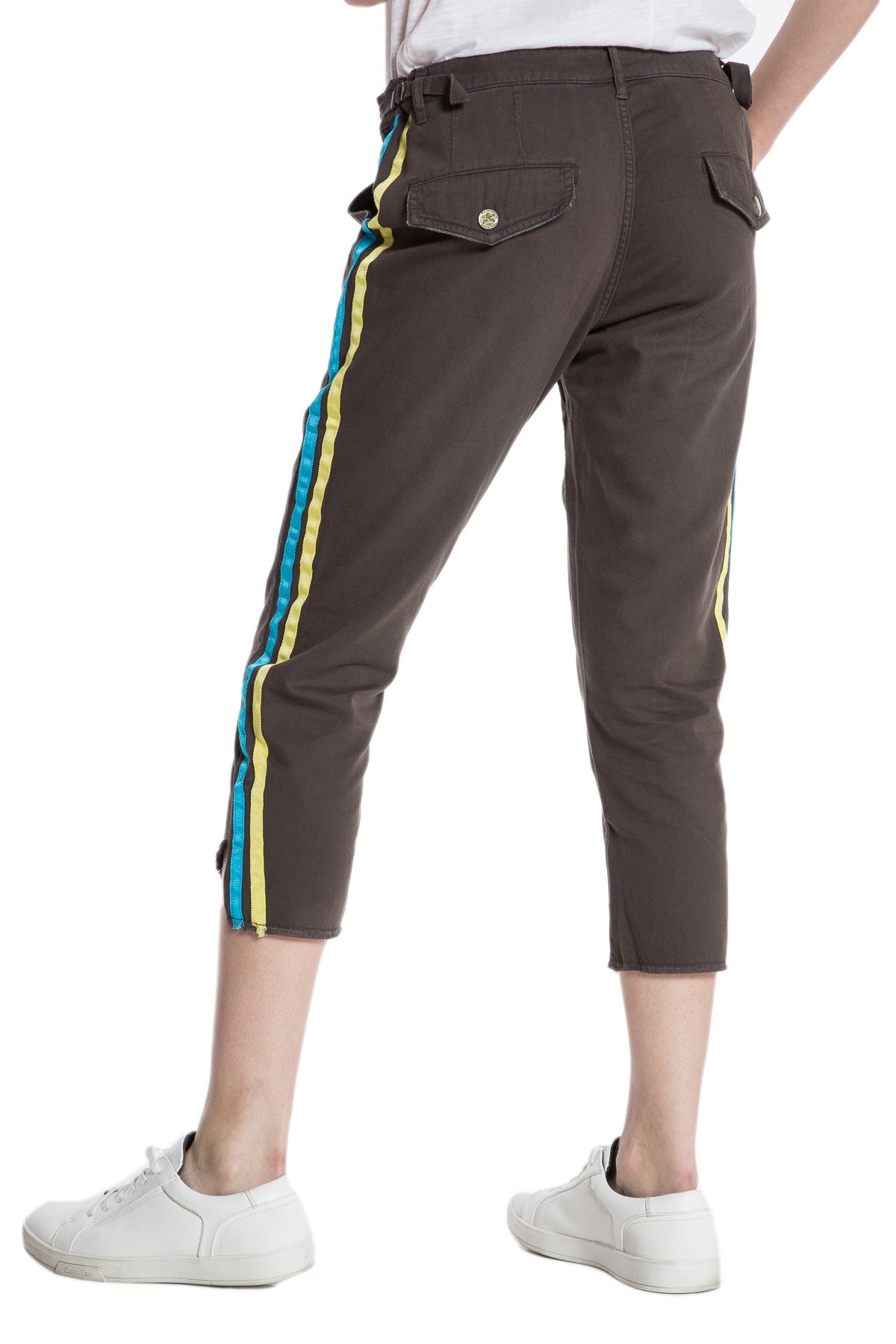 HI-LO TWILL PANT - PEPPER - Da-Nang