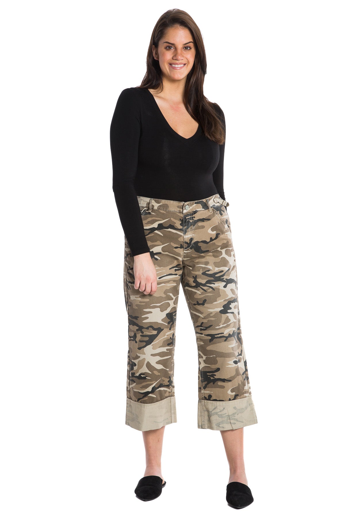 TWILL CULOTTE - AZTEC CAMO - Da-Nang