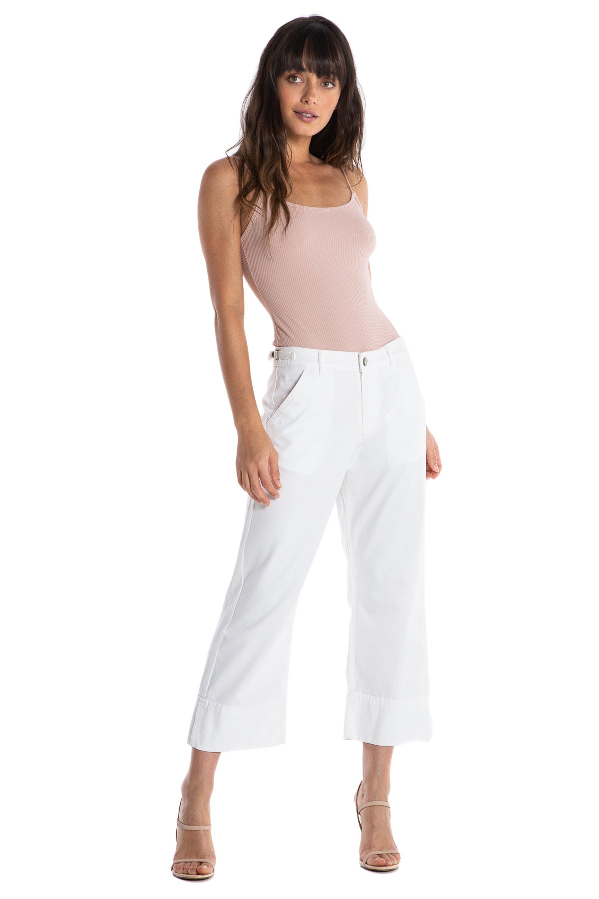 TWILL CULOTTE - OPTICAL WHITE - Da-Nang