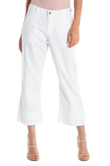 TWILL CULOTTE - OPTICAL WHITE - Da-Nang