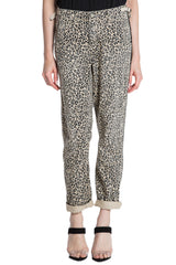 CAMP PANT ROLLED W/ STRIPES - CAMO LEOPARD - Da-Nang