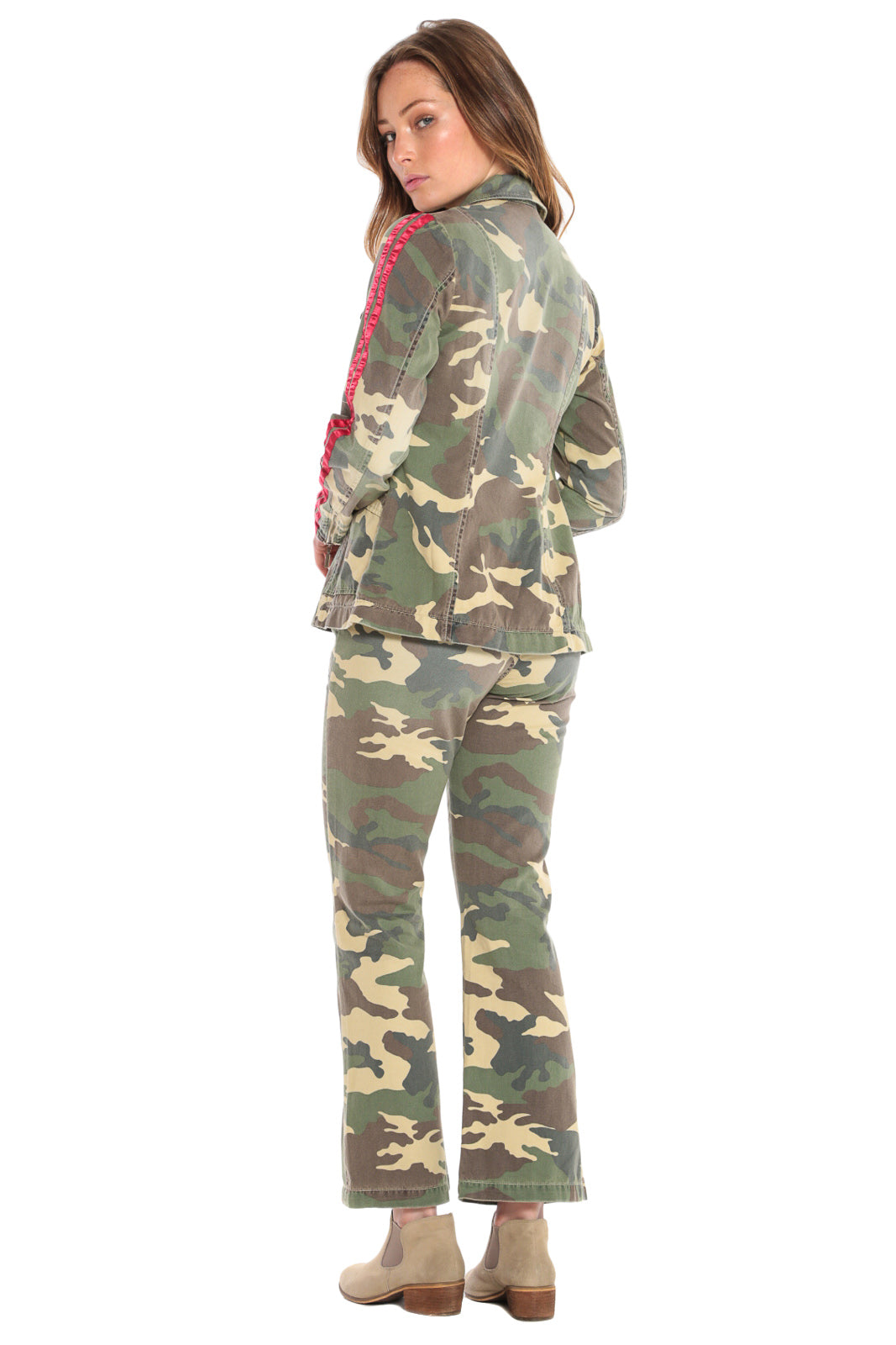 TAPERED MILITARY BLAZER - ARMY CAMO - Da-Nang