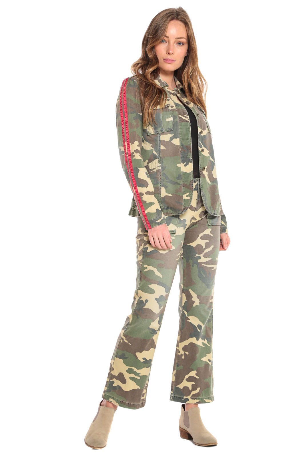 TAPERED MILITARY BLAZER - ARMY CAMO - Da-Nang