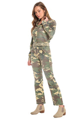 CROP UTILITY JACKET - ARMY CAMO - Da-Nang