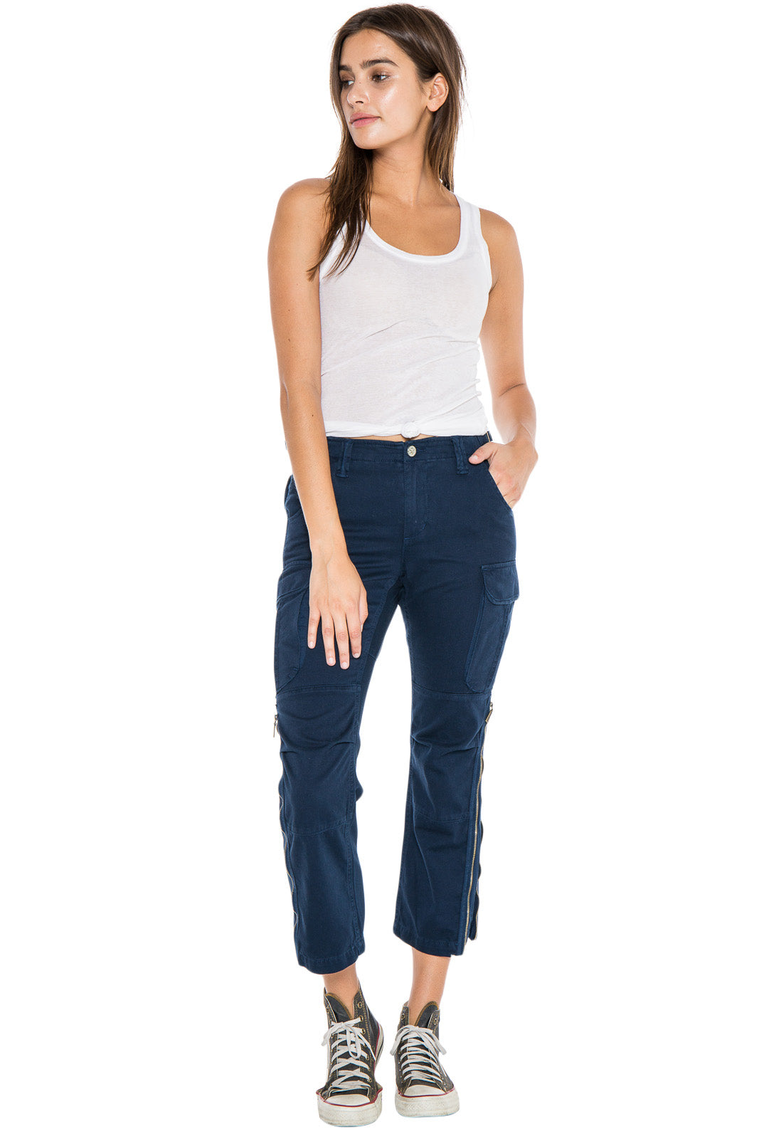 EASY FIT CARGO PANT - NAVY - Da-Nang